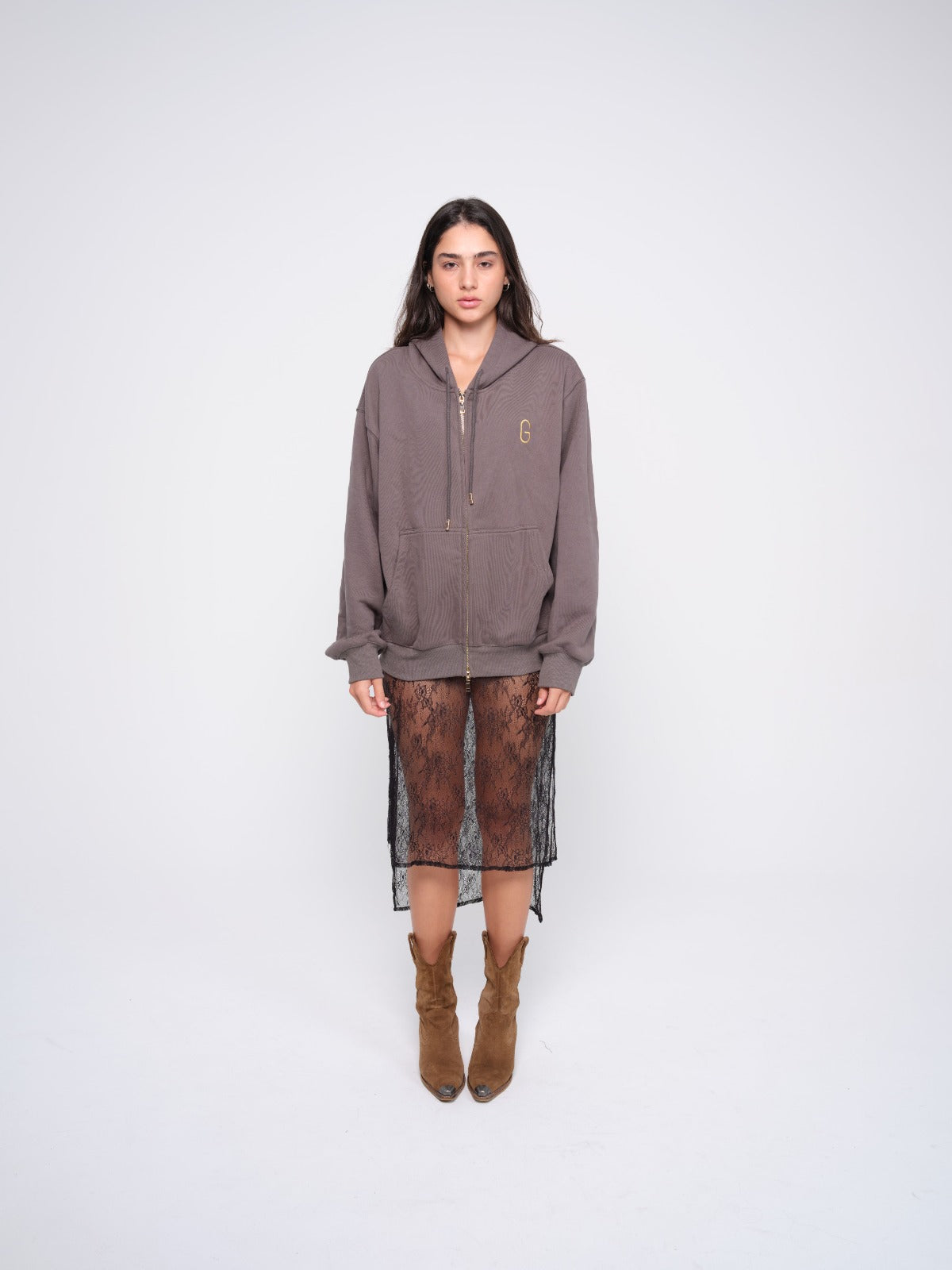 Goldy Zip Hoodie