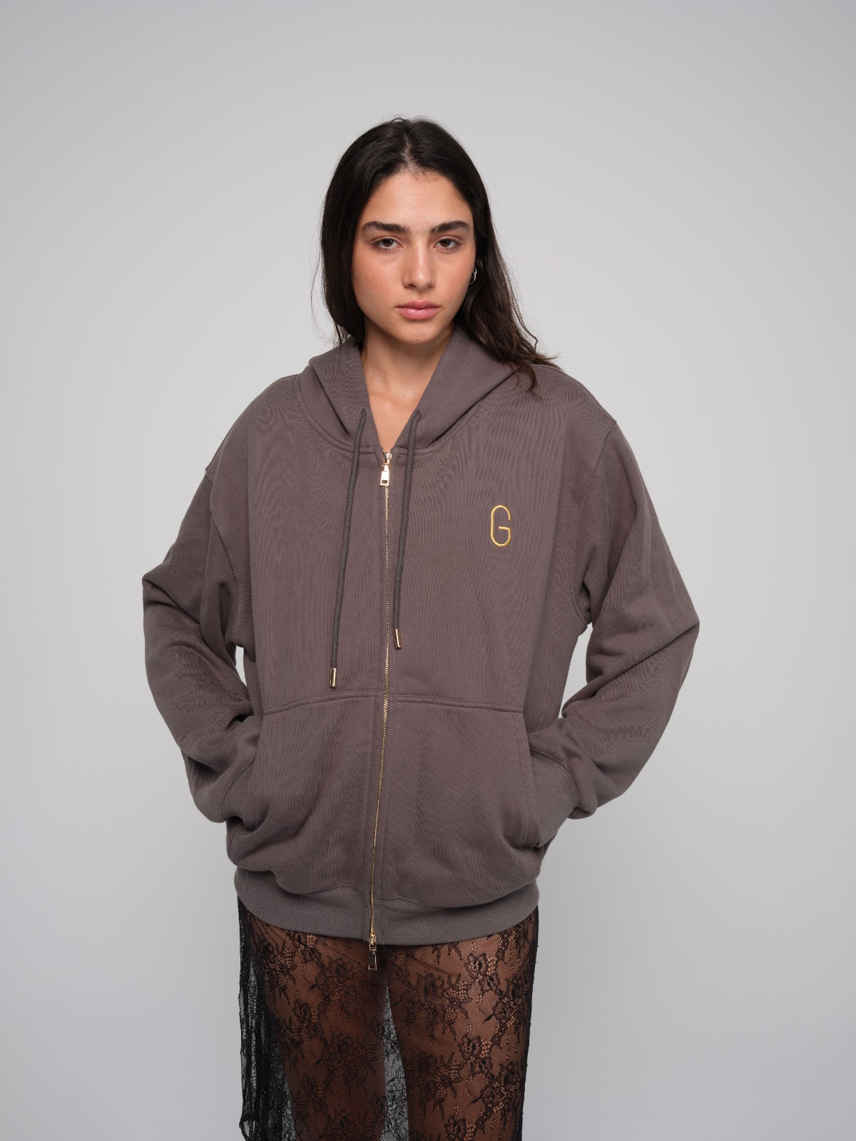 Goldy Zip Hoodie