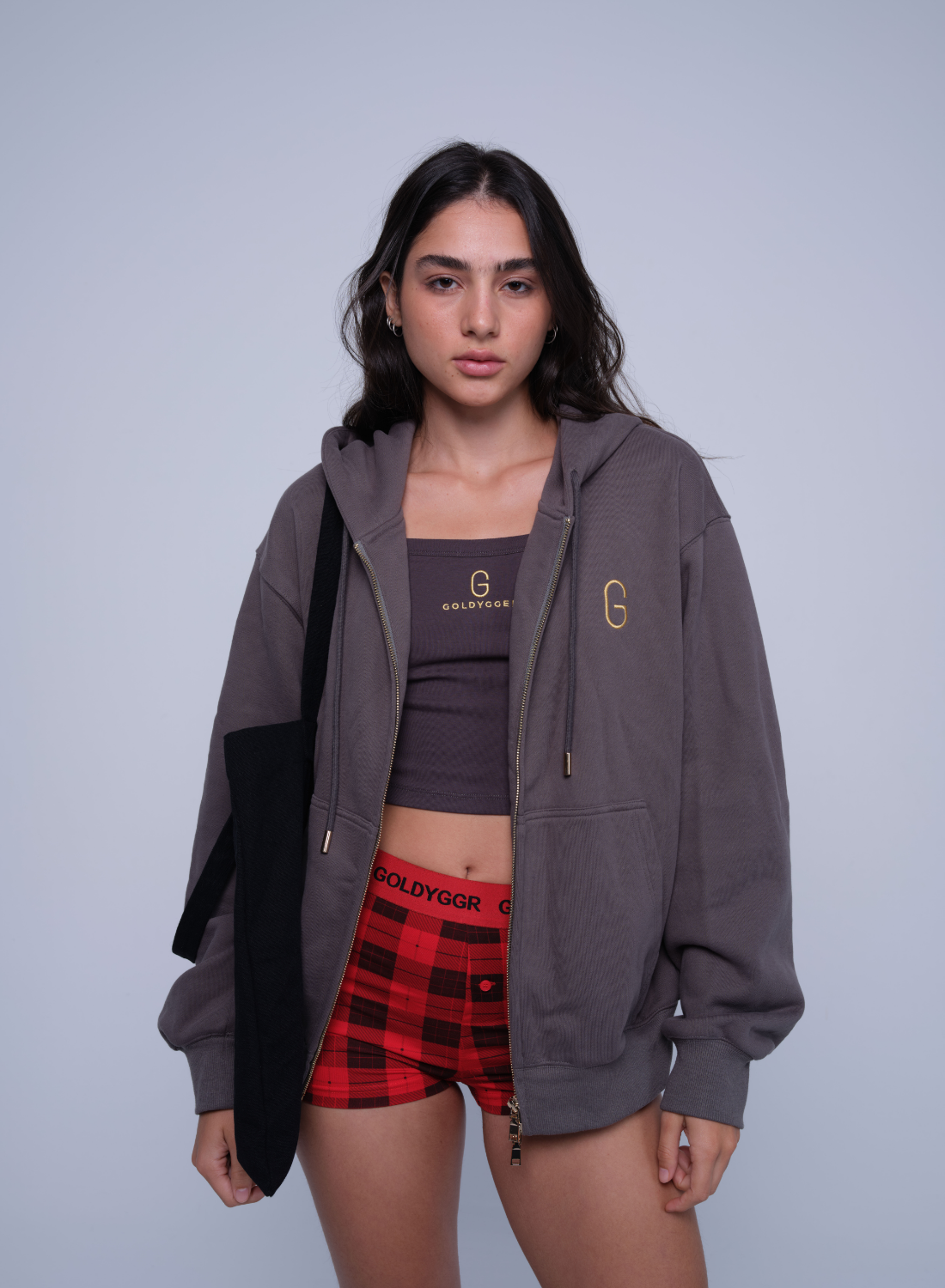 Goldy Zip Hoodie