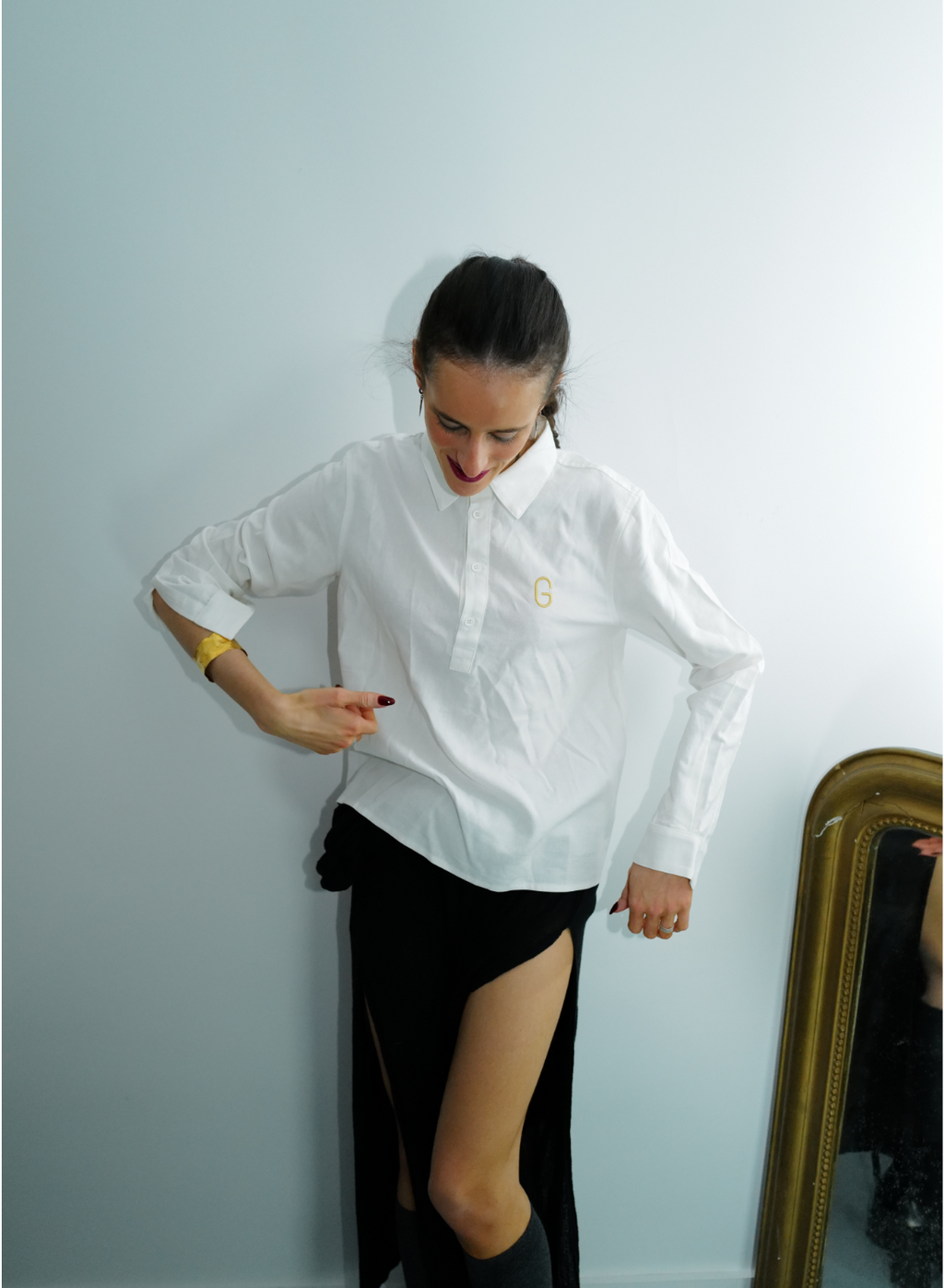 Goldy Four Button Shirt