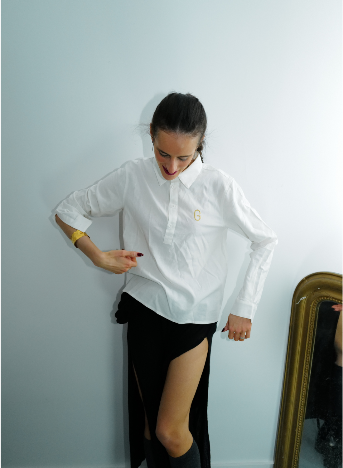 Goldy Four Button Shirt