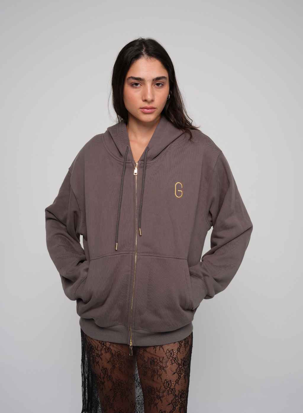 Goldy Zip Hoodie