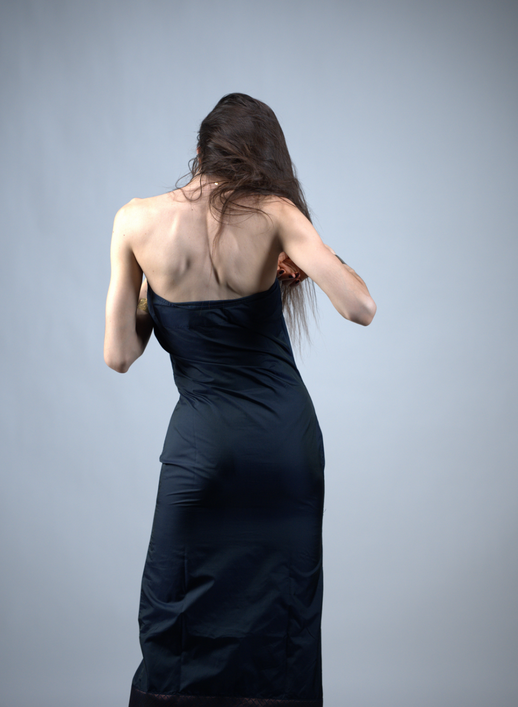 The Midnight Dress Silk No Sleeve