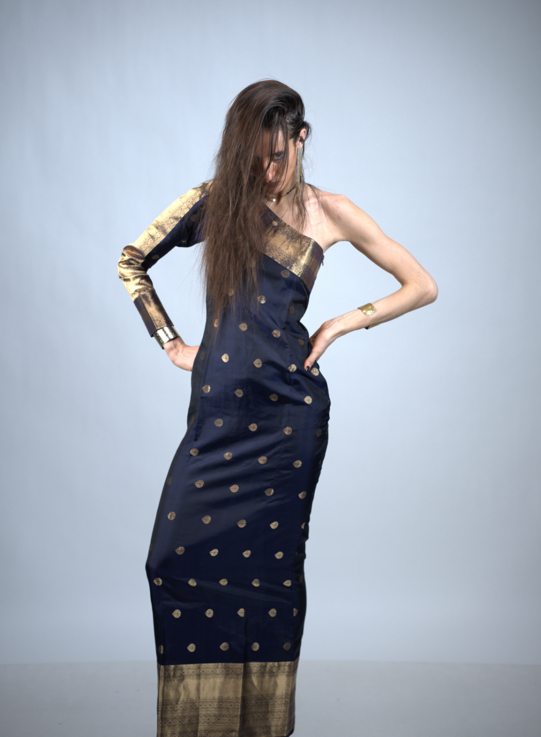 The Midnight Moon Dress with Sleeve