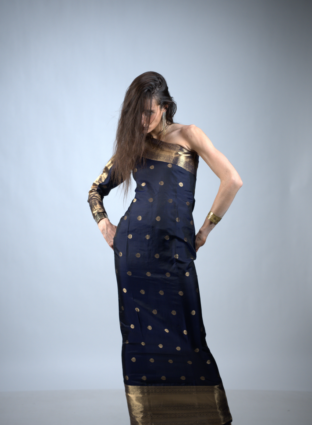 The Midnight Moon Dress with Sleeve