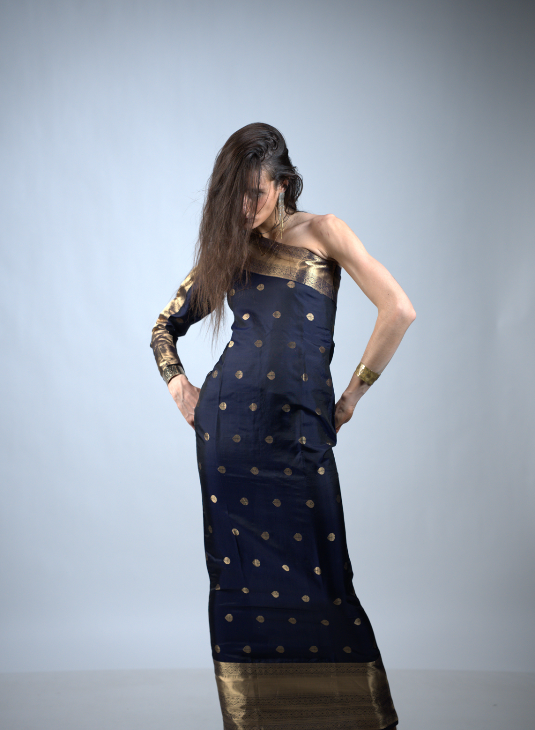 The Midnight Moon Dress with Sleeve