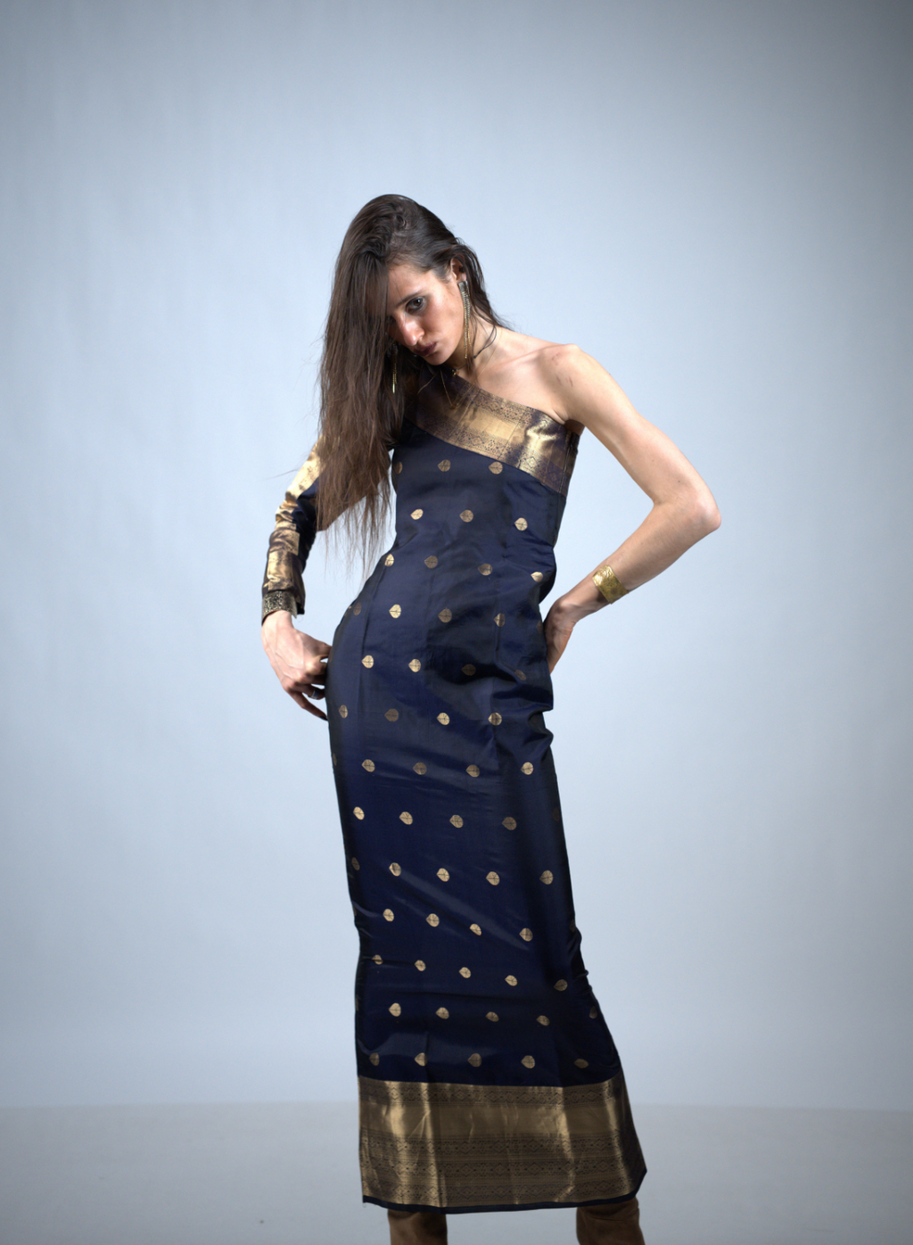 The Midnight Moon Dress with Sleeve